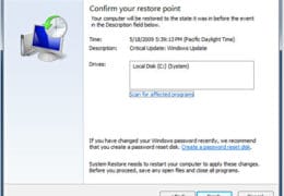 How to use System Restore on a Windows PC