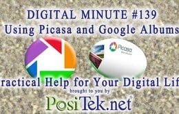 Digital Egg Timer #139: Using Picasa and Google Albums