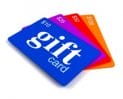 Gift Card samples, image from Shutterstock