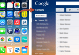 How to Get iPhone Contacts into Gmail's Contacts