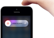 Turn off your iPhone