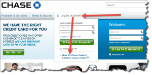 Chase Online New Account screenshot