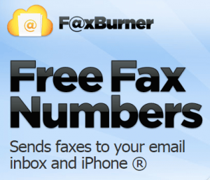 FaxBurner.com's logo screenshot