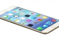 iPhone 6 in white/gold, image from Apple.com