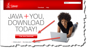 java-installation-website-screenshot