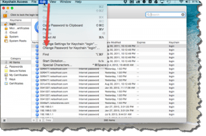 mac keychain access export private key