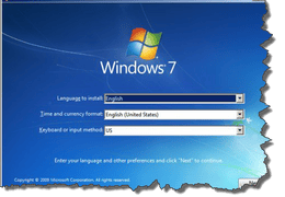 Windows7 Warning