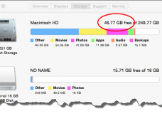 how to manage storage on macbook air