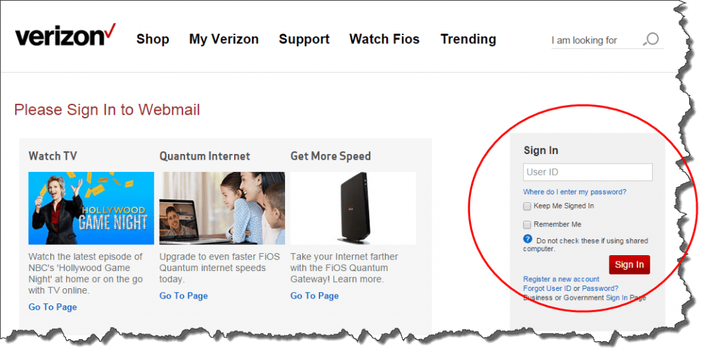 how to email a verizon cell phone
