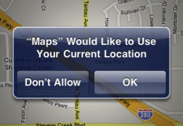 Location Services on iPhone