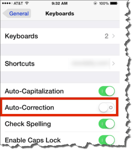 disable-auto-correct-ios