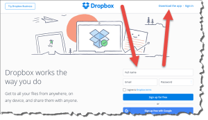 dropbox-signup-screenshot