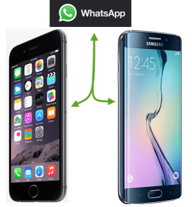 whatsapp-on-two-smartphones