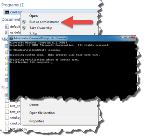 windows-command-prompt-run-as-administrator-scannow-screenshot