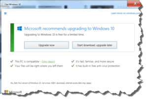 Windows 10 Upgrade - Now?