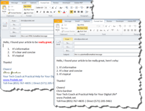 examples-plaintext-and-html-formatted-messages