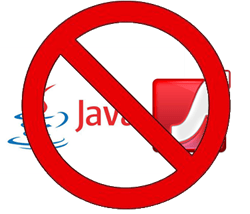 no-java-or-flash-graphic
