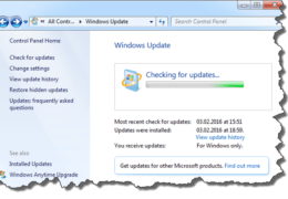 New Windows Won't Update