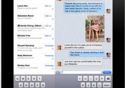 iMessage on iPad