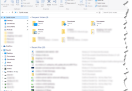 File Explorer Favorites