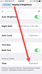 iOS-display-zoom-control