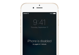 Kids disabled my iPhone