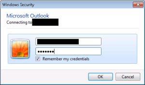 outlook2010-password-box