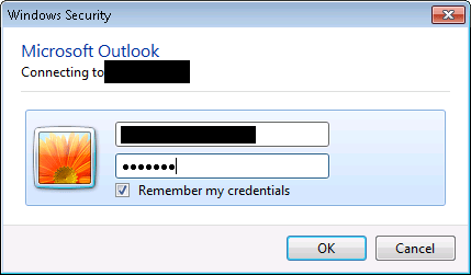 outlook password manager