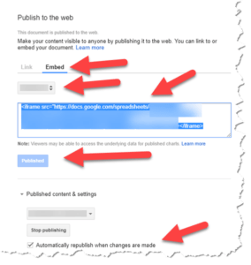 google-sheet-publishtotheweb-iframe-code-screenshot