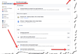 Start using Facebook 2-Factor