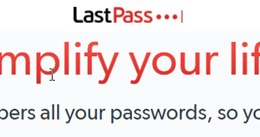 LastPass/Browser Password Conflict