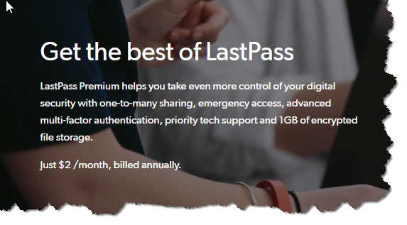 lastpass families vs premium