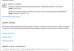 Windows 10 April Update