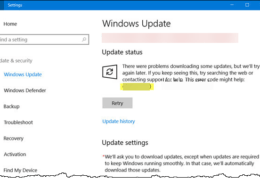 Fix Win10 Update