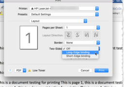 Mac Word 2-sided Printing