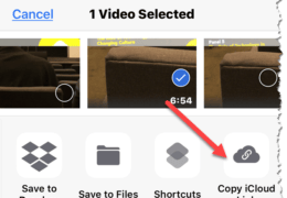 iPhone Video Share