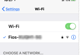 iOS Wi-Fi Stops