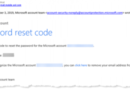 MS Account Security