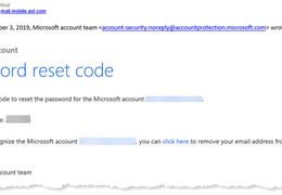MS Account Security