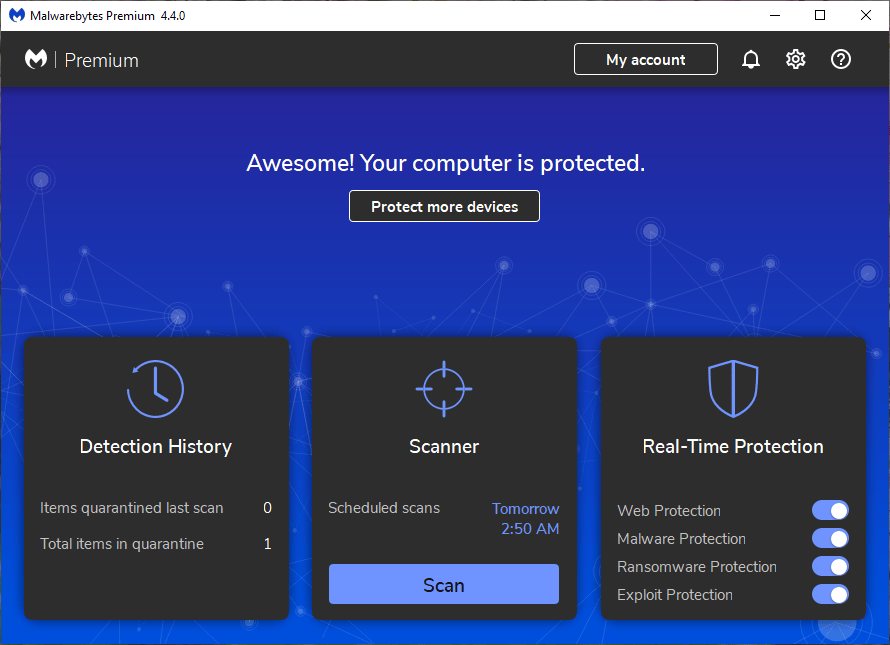 Malwarebytes и касперский совместимость