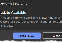 New Malwarebytes Version