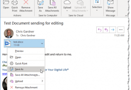 Can’t Edit Emailed Document