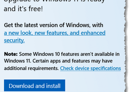 Stop the Windows 11 Nag