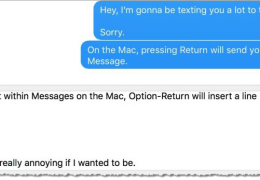 Add Line in iMessage on Mac