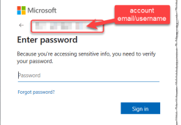 Account Credentials