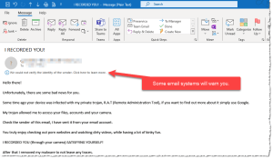 Spoofing your Email
