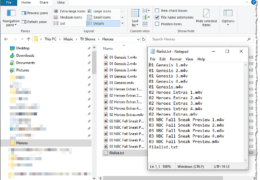 List of Files in Folder