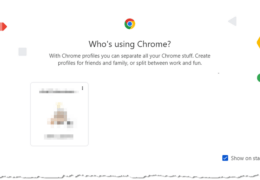 No Chrome Add Profile Button