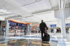View of an airport interior