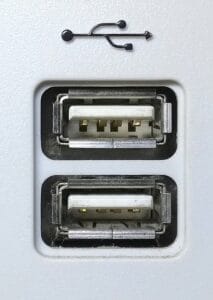 USB ports